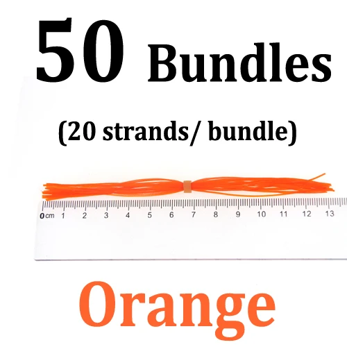 50 bundles orange