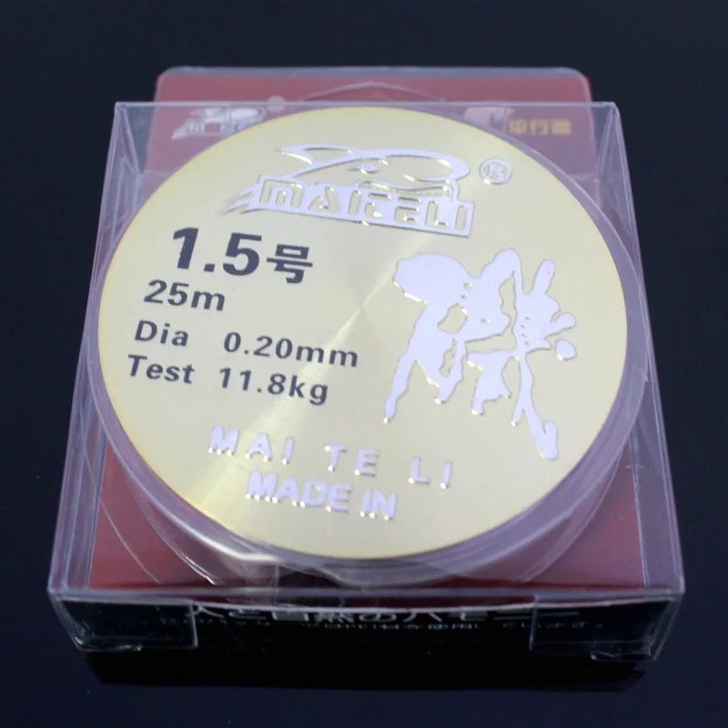 Hilo de pescar súper fuerte 25m señuelo de Pesca de Nylon línea roca Mar telescópica pesca Accesorios Mar Sub principal sedal de Pesca de carpa pesca - imagen 3