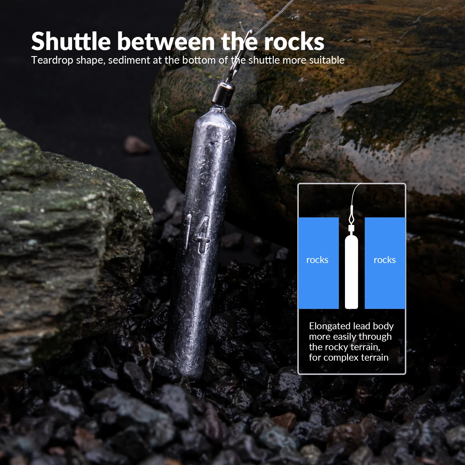 10 Uds. De plomo para pesca, peso de tiro de gota, plomo para pesca en el mar de agua dulce, aparejos de pesca Dropshot 3,5g 5g 7g 10g 14g 20g - imagen 5