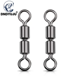 DNDYUJU-conector giratorio de pesca de acero inoxidable, accesorio giratorio de alta velocidad, doble rodamiento, 30/50 unidades