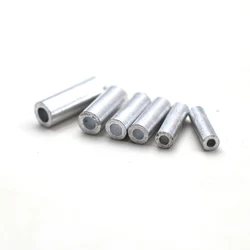 MNFT Tubo sedal aluminio con manguitos casquillos para líder de barco