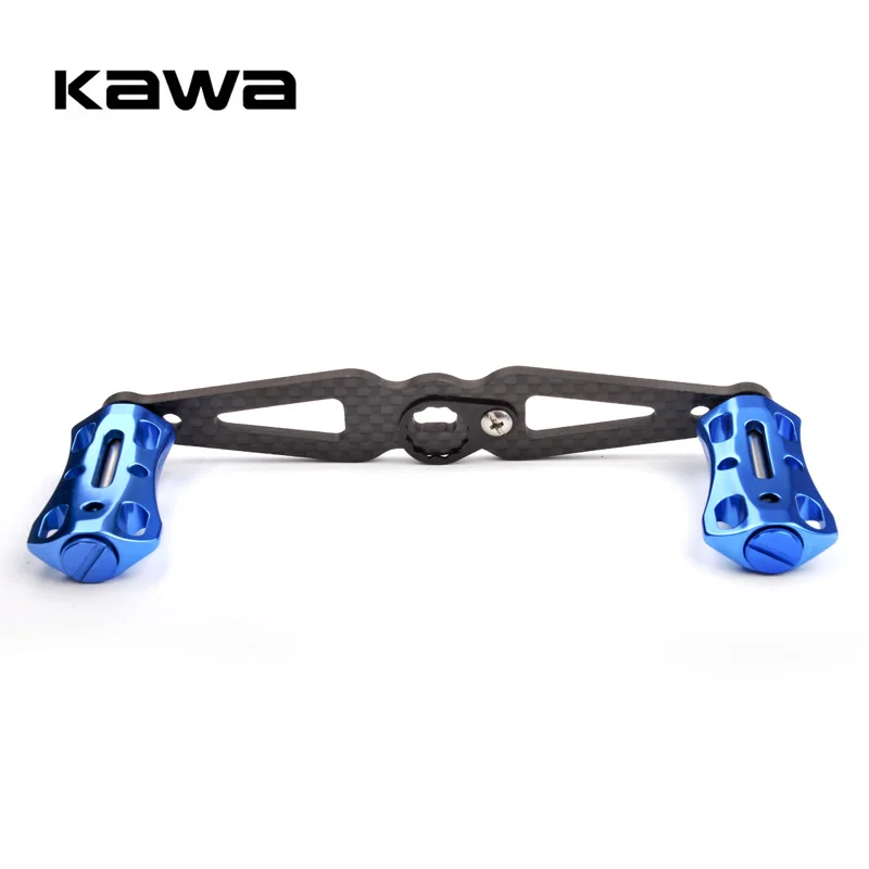 Kawa 1pc mango carrete fibra carbono con perilla aleación basculante - imagen 2