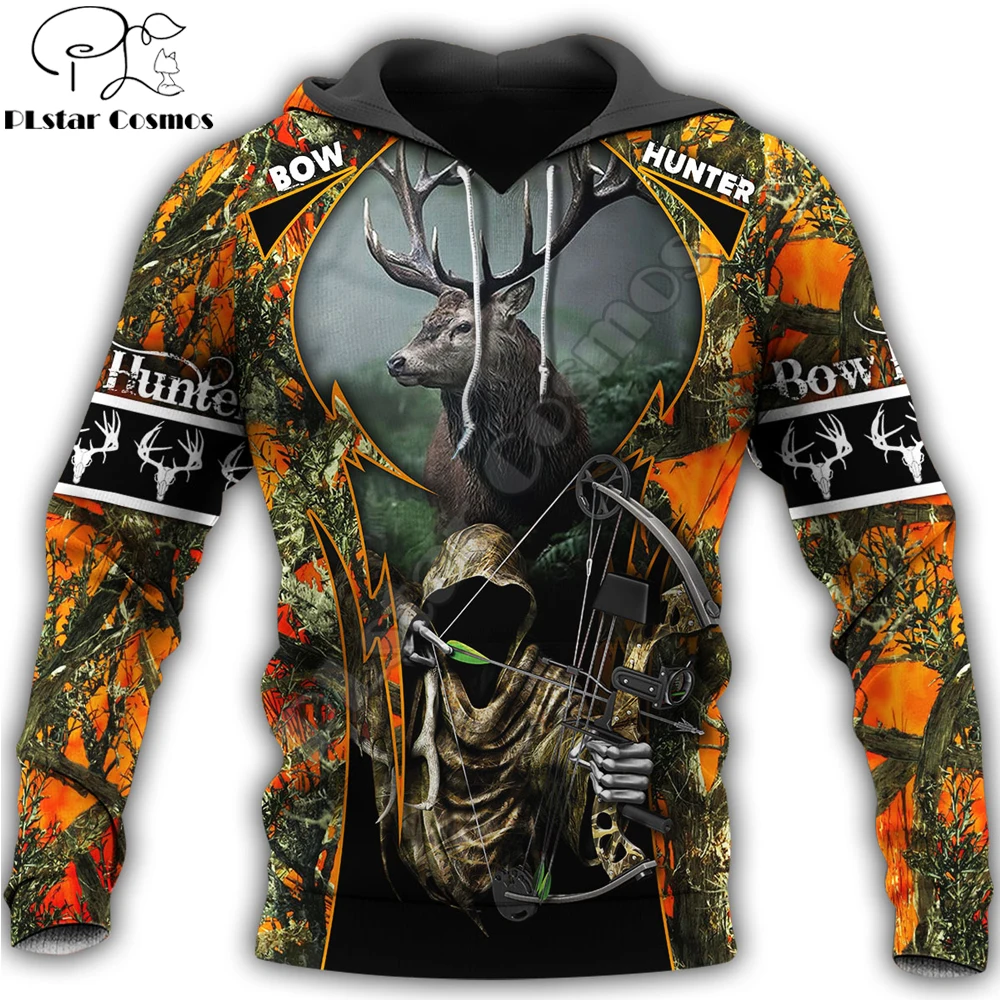 Sudadera de pesca KJ071 camuflaje 3D con capucha – ropa outdoor - imagen 4
