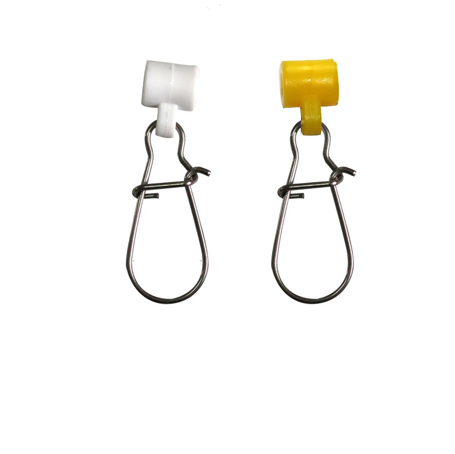 200 Uds. De plástico de acero inoxidable, fuerte pasador de tracción, Clip, conector a presión, rodamiento giratorio, señuelo, herramientas de Pesca, accesorios para aparejos de Pesca - imagen 3