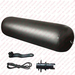 Defensa inflable Dockmate grande con cuerda y válvula para barco