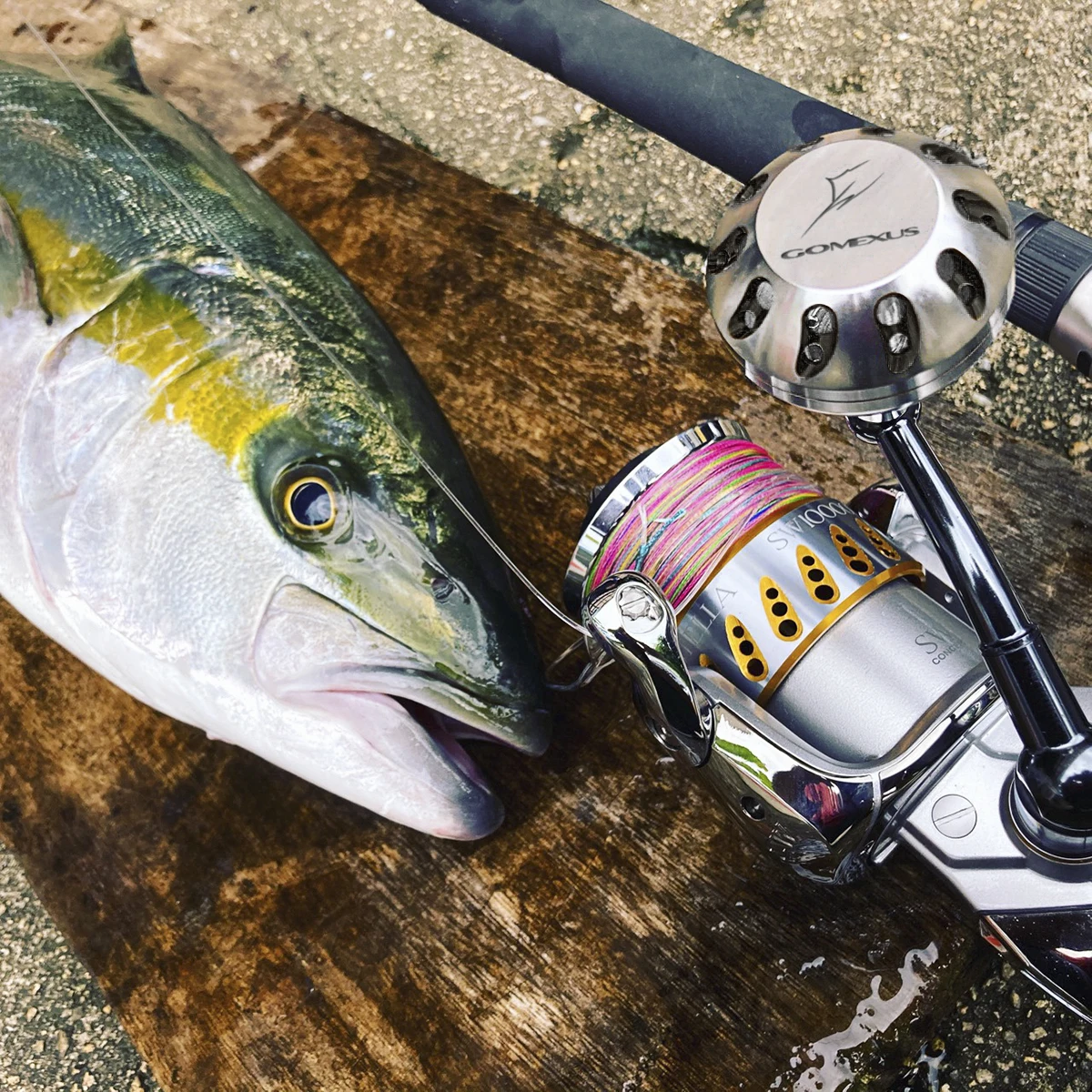 Gomexus Pomo Carrete 45mm para Shimano Stella SW Saragosa SW Twin Power SW Perilla Carretes de Spinning Tipo B - imagen 4