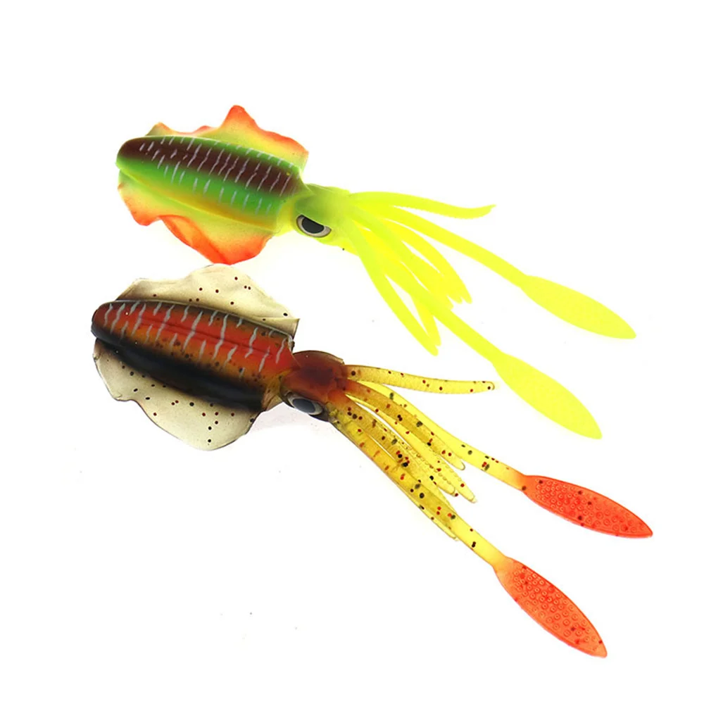 Señuelo de pesca con cabeza de pulpo, plantillas de 15cm y 20g para pesca en barco, pesca en aguas profundas, plantillas de calamar, cebos blandos, accesorios de pesca, equipo - imagen 2