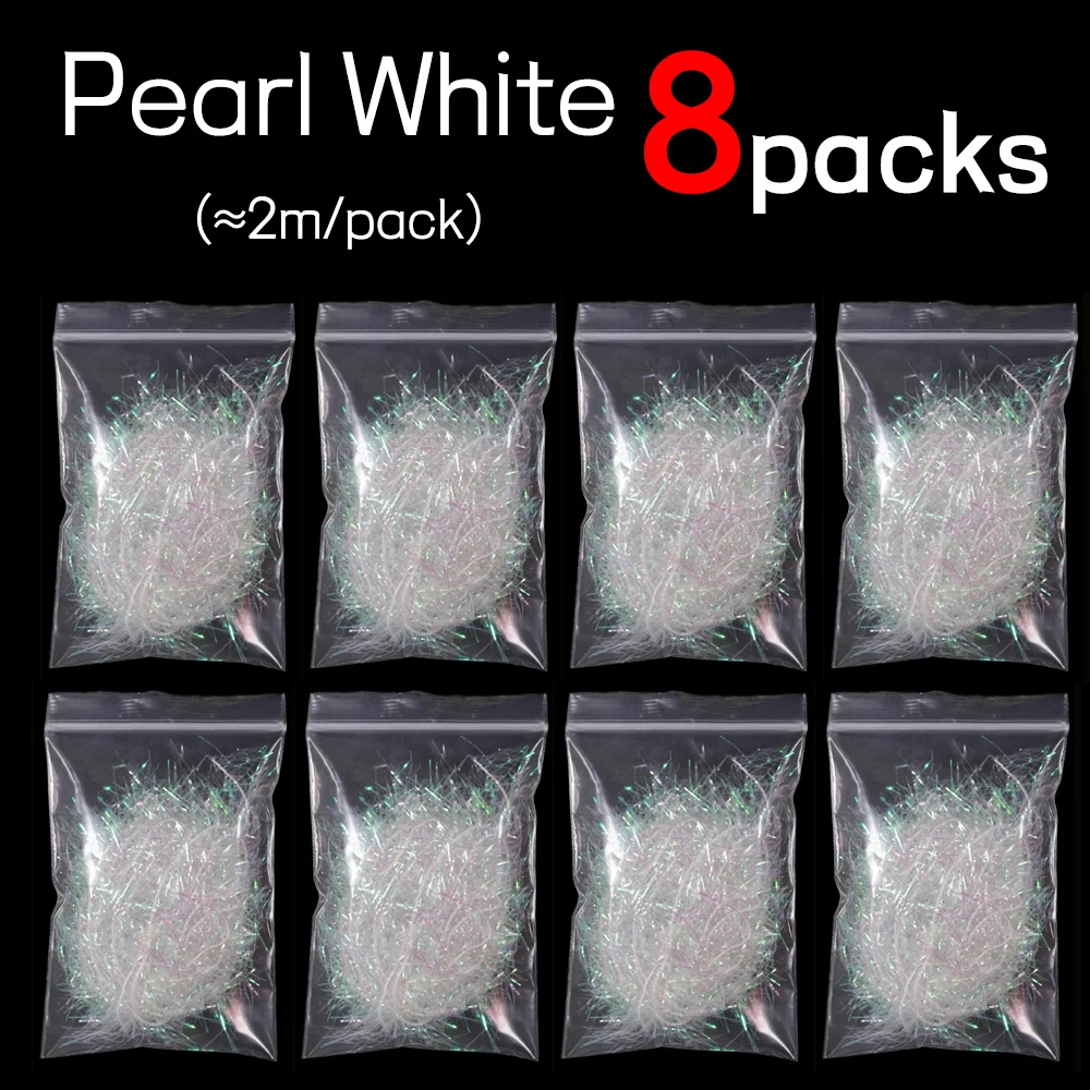 8 bags Pearl White