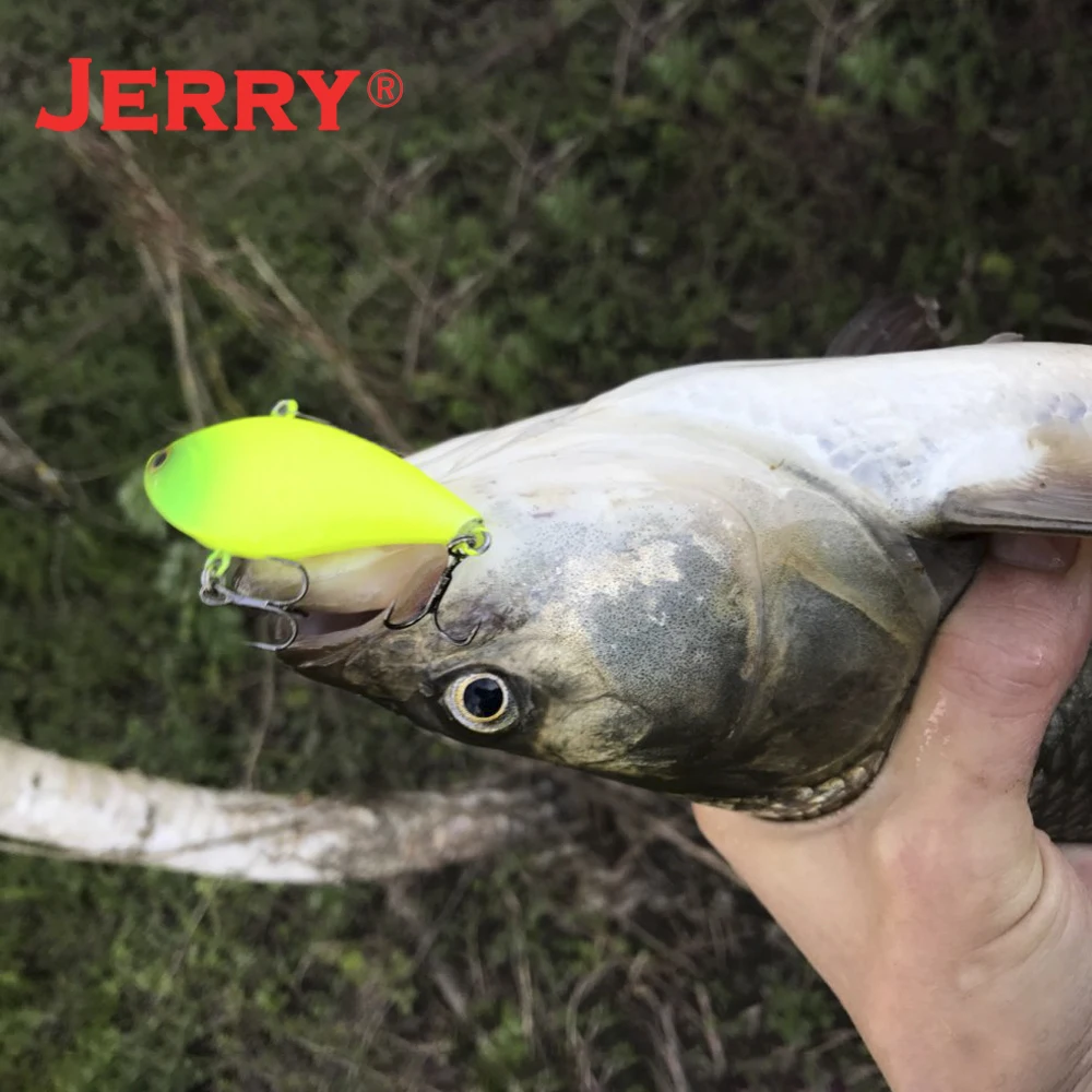 Jerry Cutie señuelos de pesca de trucha y lubina, cebo de fundición larga de manivela, 65mm, 14,5g, Wobbles, tapón de pesca de orilla, cebo Artificial - imagen 2