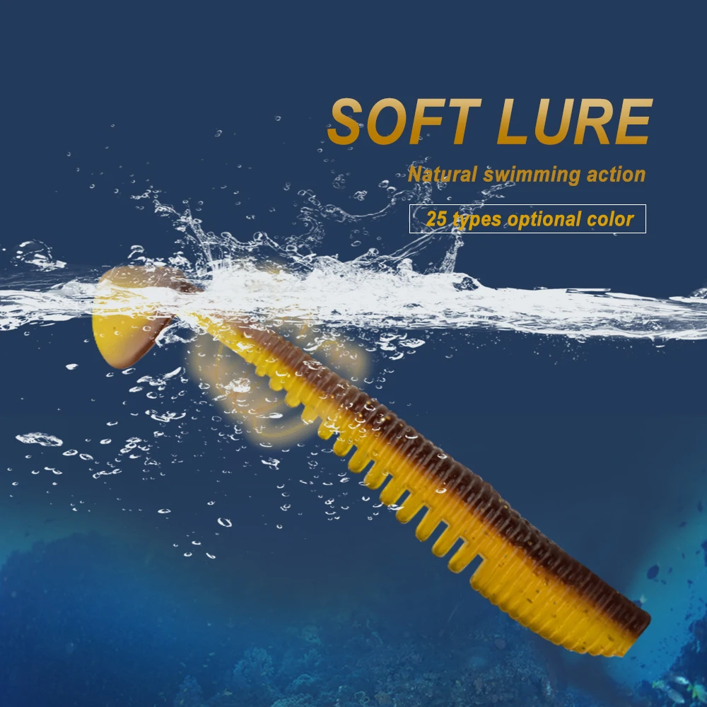 FISH KING Awaruna Señuelos de Pesca 7,5 cm 10cm 12,5 cm cebos artificiales Wobblers señuelos blandos sábalo carpa pesca de silicona cebos blandos - imagen 4