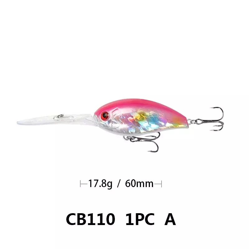 20 piezas-señuelo Artificial de pesca en roca, giratorio Biónico de 11,2 cm y 17,7g, Láser de color bronce, Wobbler - imagen 4