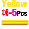 Yellow 6mm 5pcs