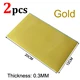 2pcs gold