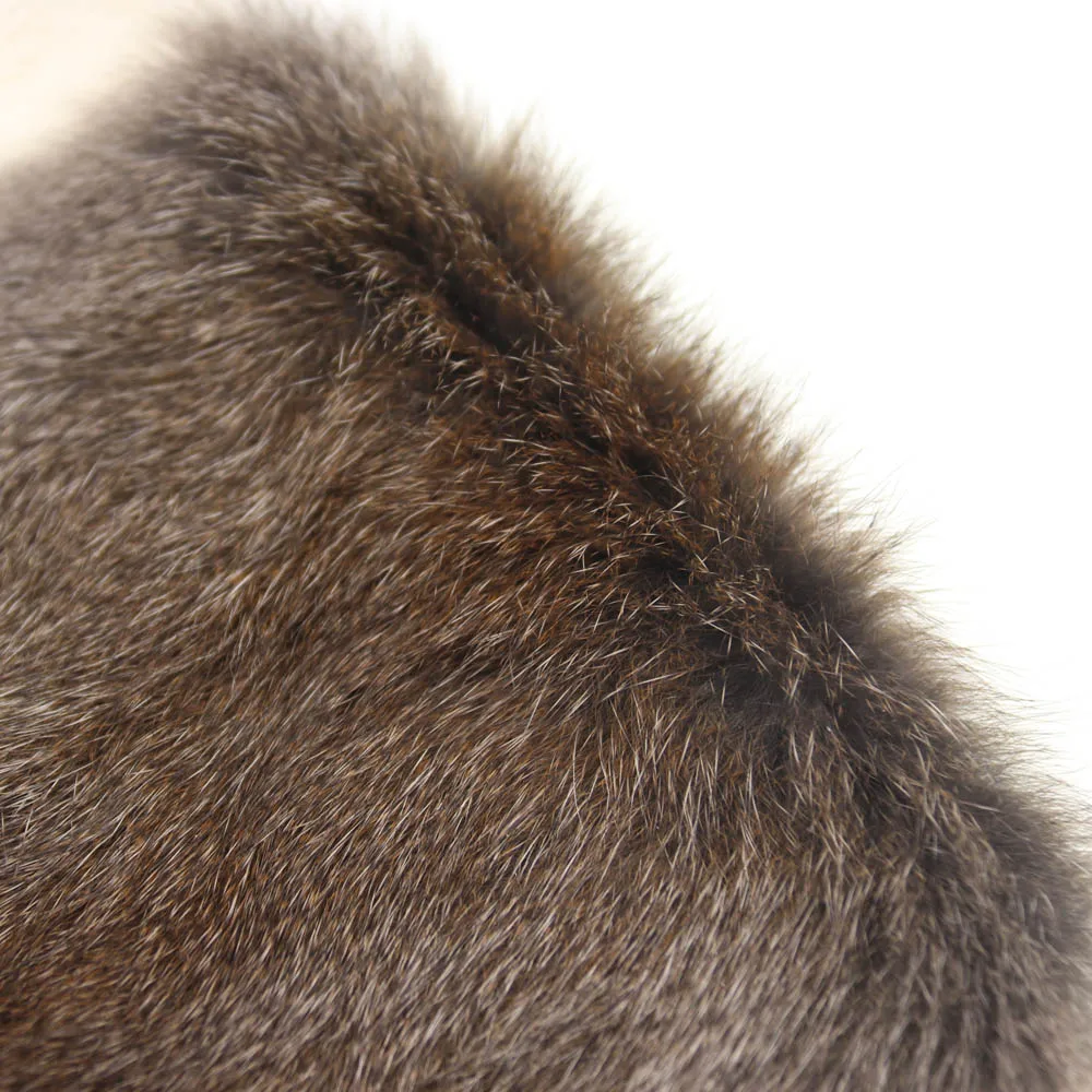 Bimoo-piel entera de ardilla para atar moscas, materiales de pelo Natural, equipo de pesca con mosca, 4 Uds. - imagen 3