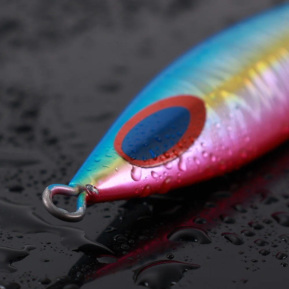 Jigging Pro-señuelo Vertical de Metal para pesca en agua salada, 110g, 150g, de caída lenta FK - imagen 4