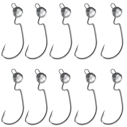 Jig Heads de plomo 3,5-14g para vinilo - Anzuelos jigging