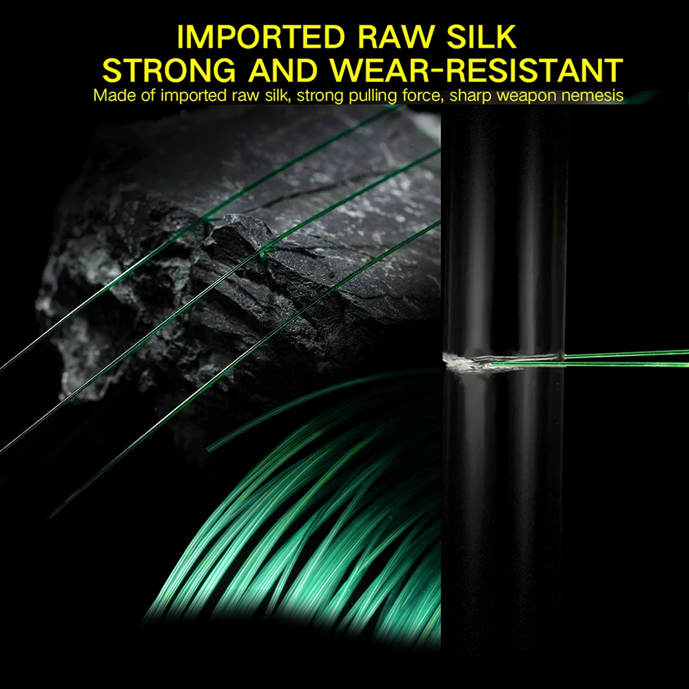 Sedal de pesca de nailon superfuerte de 500m, monofilamento duradero de 5-30lb para pesca de carpa, mar, roca - imagen 4