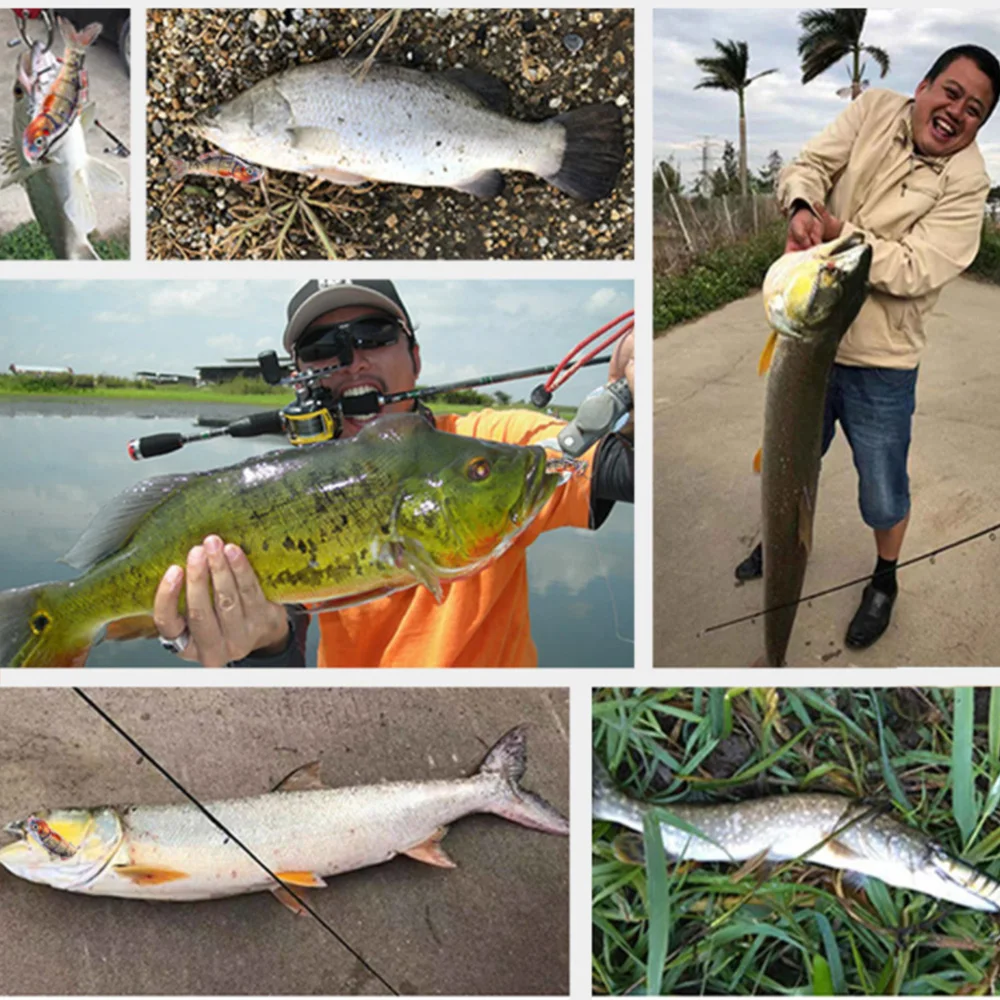 18cm 62g cebo deslizante de gran tamaño realista multiarticulado Swimbait 6 #   Anzuelo Pike Muskie salmón Pike Walleye Bass cebo de pesca en el mar