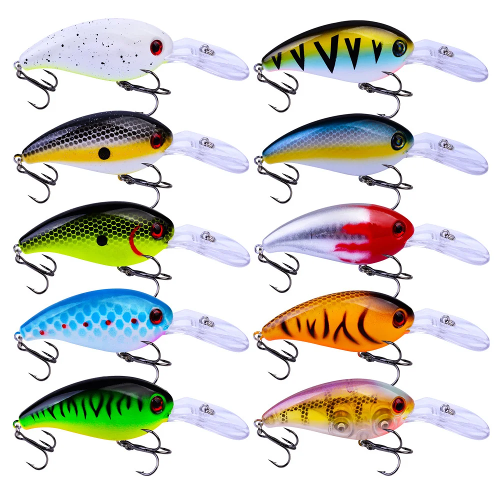 Señuelos de Pesca Wobbler Minnow Swim Crankbait 10cm 14,52g cebo duro Artificial Jig Pesca Trolling Jerk cebo aparejos de Pesca señuelo - imagen 3