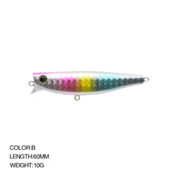 Lubit Minnow 60s Jerkbait hundido eficaz para trucha profesional