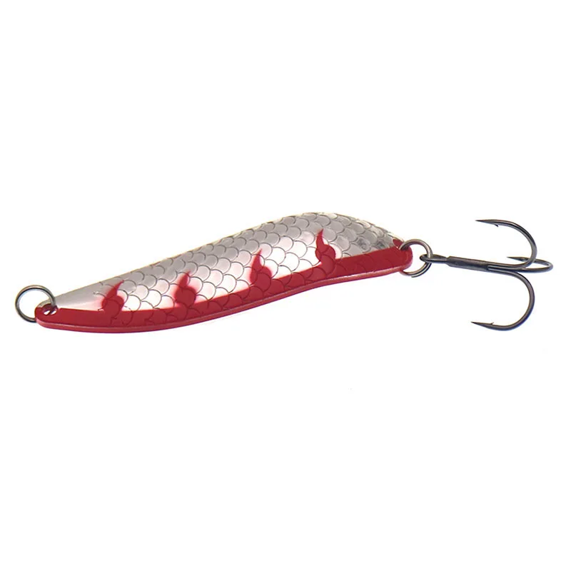 Señuelo de Pesca de Metal con anzuelo triple, 1 piezas, 24g/8,2 cm, cuchara afilada en S, CrankBait - imagen 5