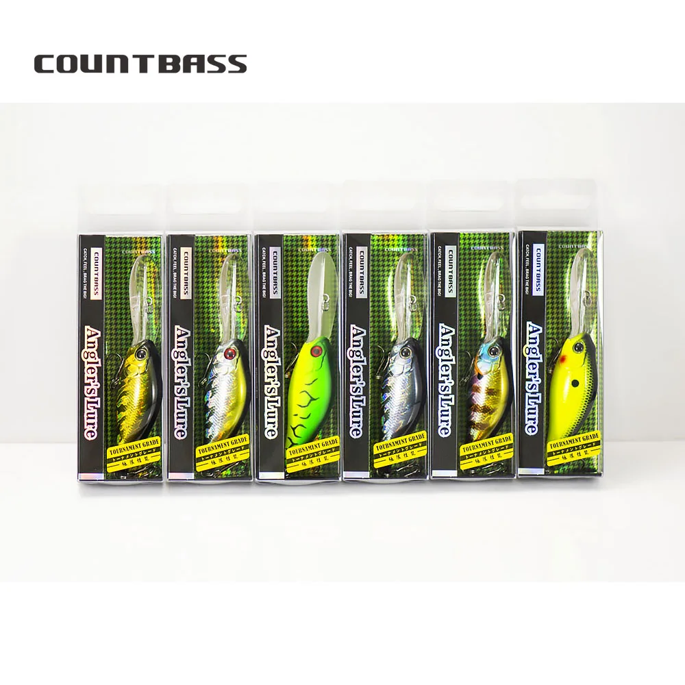 COUNTBASS Crankbait 65mm – 14,5g flotante 4m - imagen 3