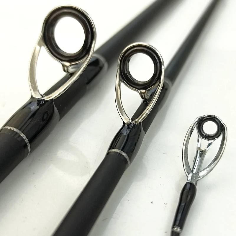 Dominate 2,1/2,4/2,7/3m 4 secciones caña de pescar portátil de carbono acción rápida caña giratoria dura M caña de fundición de potencia señuelo 10-25g - imagen 5