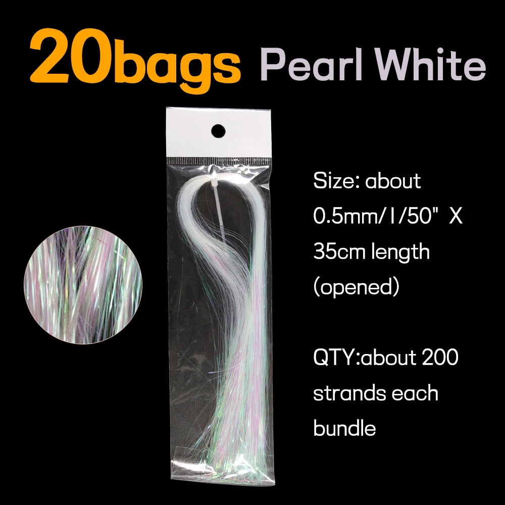 20 bags pearl white