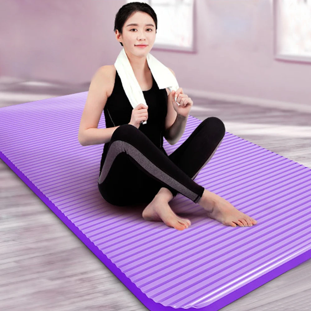183x61x1cm Thickened Non-Slip Yoga Mats Sport Gym Soft Pilates for Sport Body Building Fitness Esterilla Pilates Gymnastics Pads - imagen 4