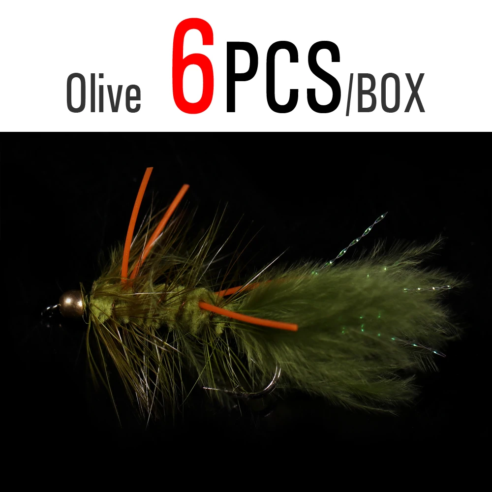 6pcs Olive