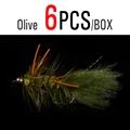 6pcs Olive