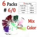 6bags 610  mix color