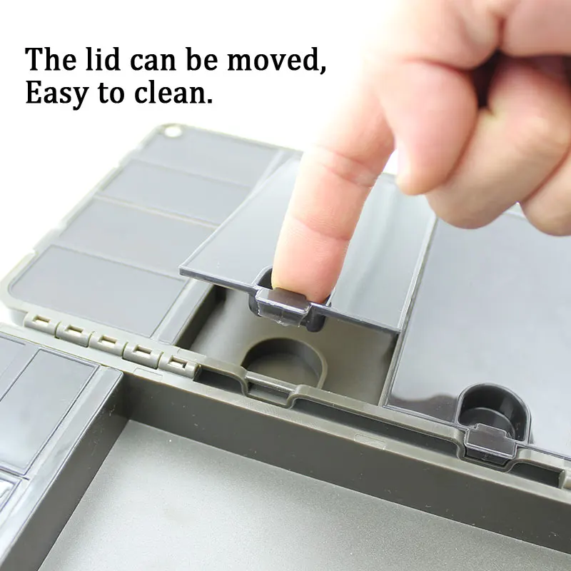 Caja de aparejos de pesca de carpa, accesorios para aparejo de carpa, ganchos de pelo, accesorios de aparejo, Kit de Clip de plomo giratorio QC, estuche de almacenamiento, billetera de aparejo - imagen 5