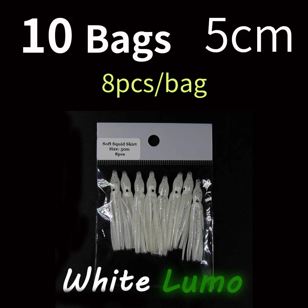 10bag 5cm white
