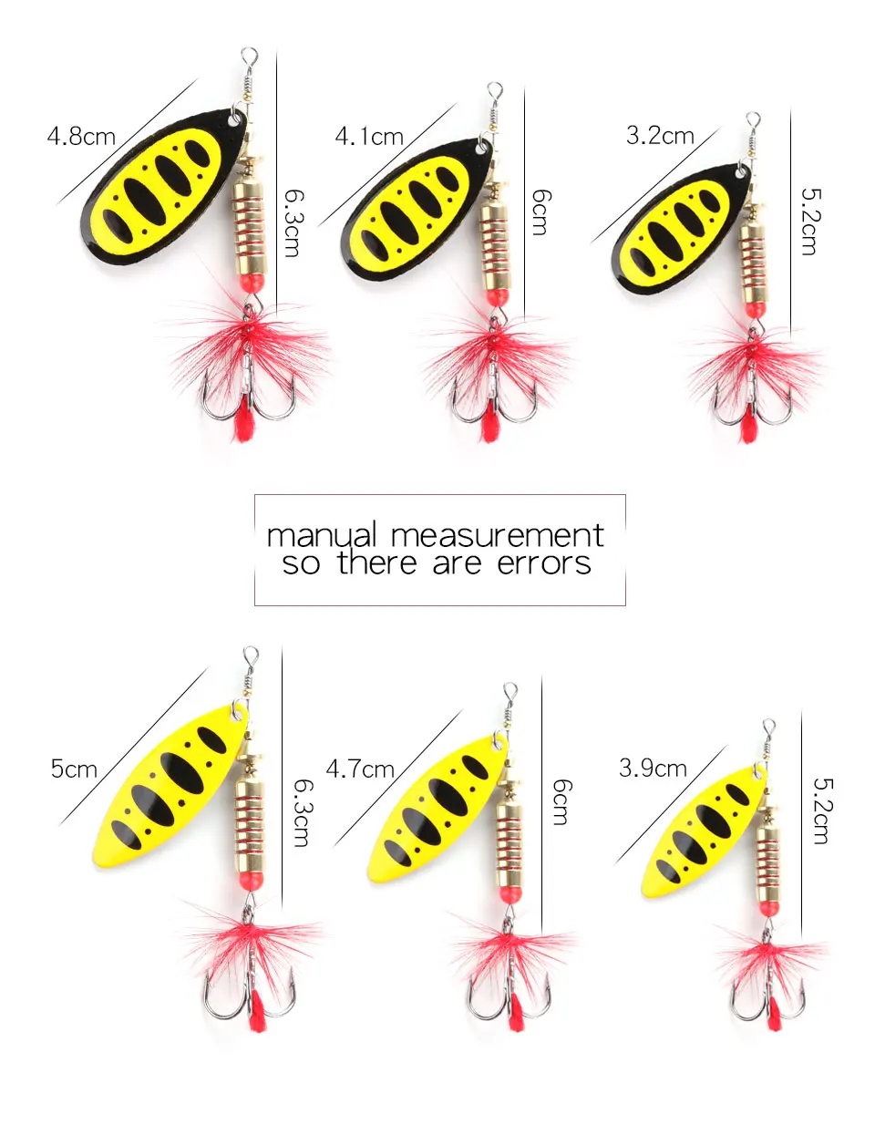 Señuelo giratorio - acción rotación