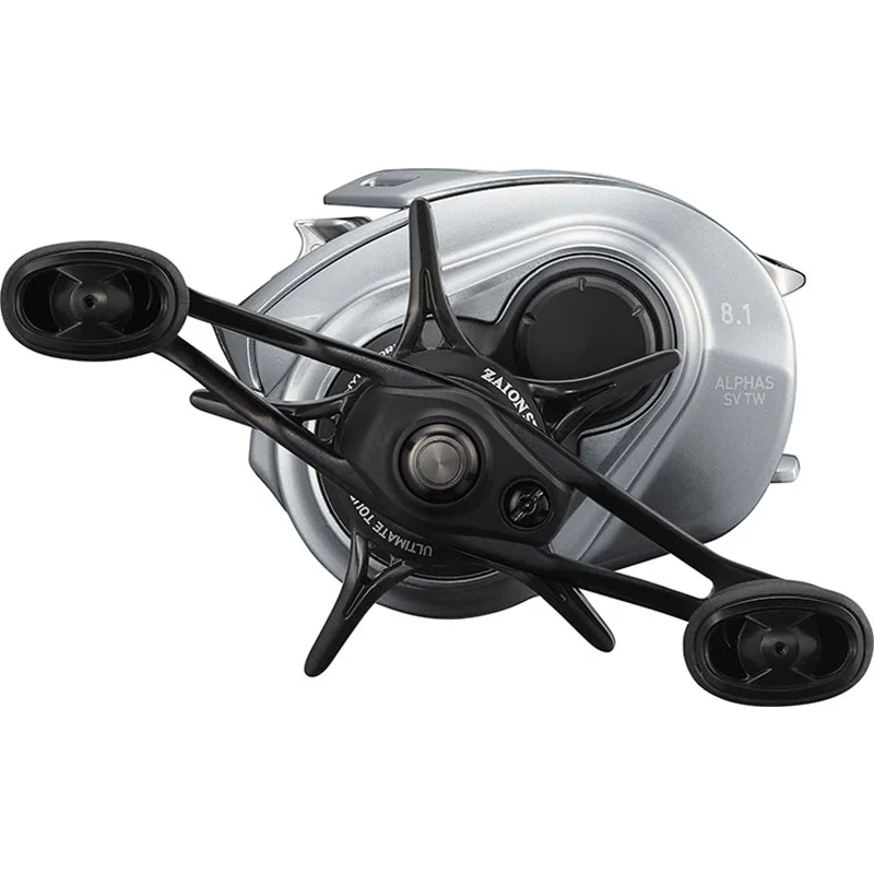 Carrete de pesca DAIWA ALPHAS SV TW, carrete de pesca Baitcast 7 + 1BB, relación de engranaje 7,1/8,1:1, arrastre máximo, rueda de pesca de agua salada de 4,5 KG, novedad de 2021 - imagen 5