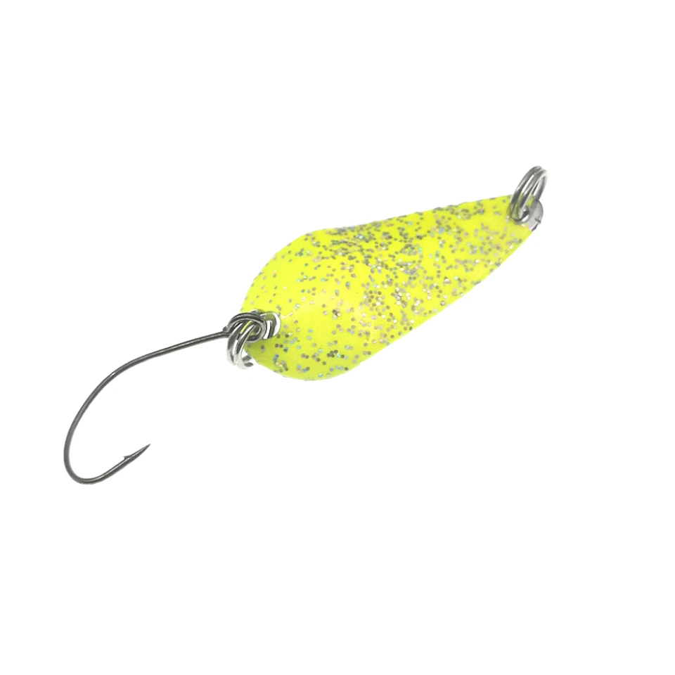 Kit de señuelos de cuchara de Pesca, 5 unids/bolsa, anzuelos pequeños, ligeros, de alta calidad - imagen 4
