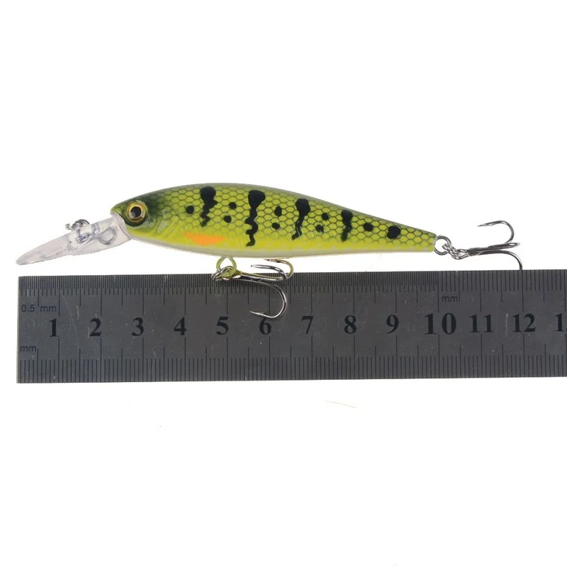 Señuelo de Pesca de pececillos, anzuelos duros de 10cm/10g, Crankbait Wobbler de calidad, aparejos de Pesca, 1 piezas, recién llegados - imagen 5