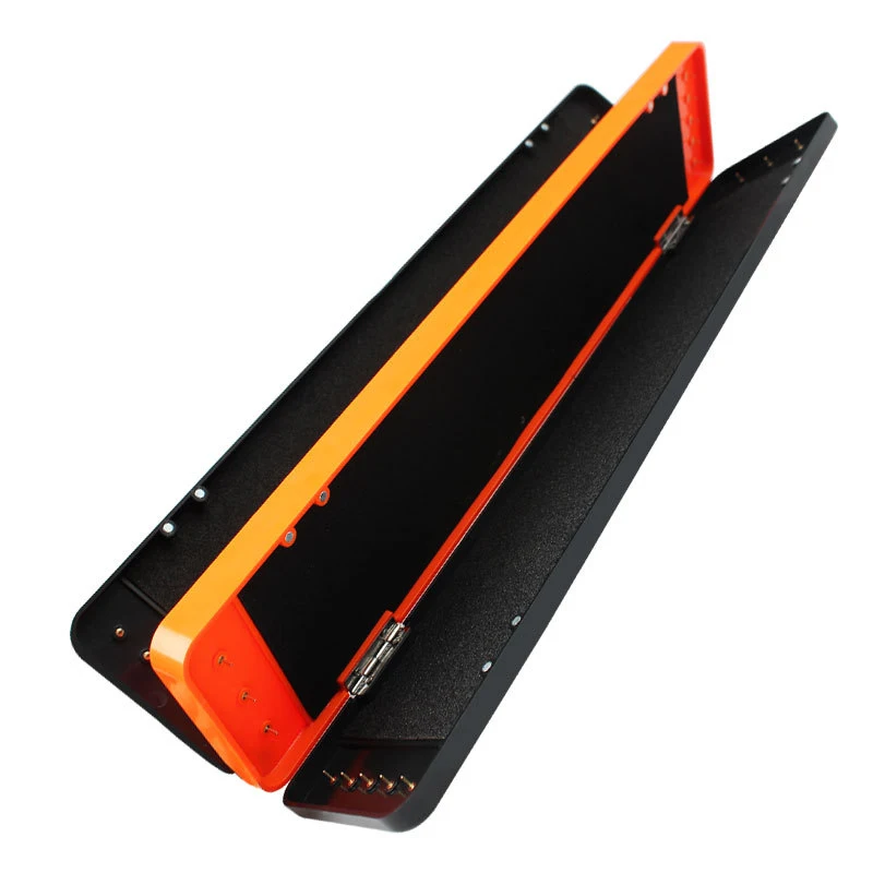 Caja de aparejos de pesca de carpa de 2 capas/3 capas Zig Chod caja de almacenamiento de aparejo de pelo rígido para equipo de anzuelo de sedal de pesca Herabuna B362 - imagen 2