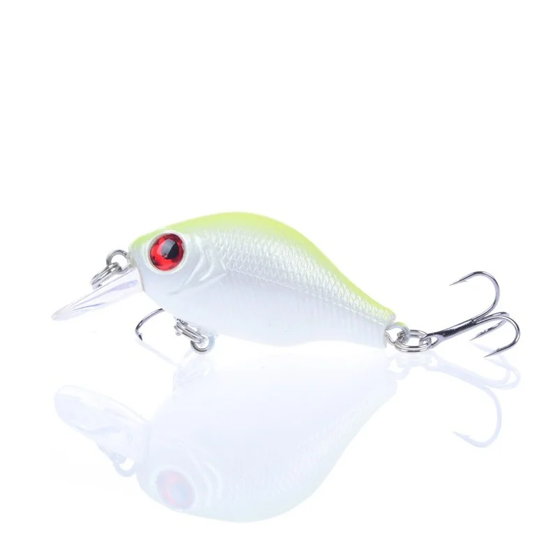 Señuelo de Pesca Crankbait de 5,5 Cm, 9g, Minnow duro, Wobbler, manivela gruesa, aparejos de Pesca, Isca, cebo Artificial, 1 ud. - imagen 5
