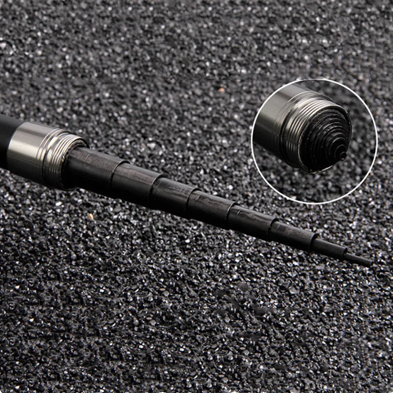 Caña de pescar telescópica de fibra de carbono, ultraligera, para agua dulce, 8m/9m/10m/11m/12m/13m - imagen 3