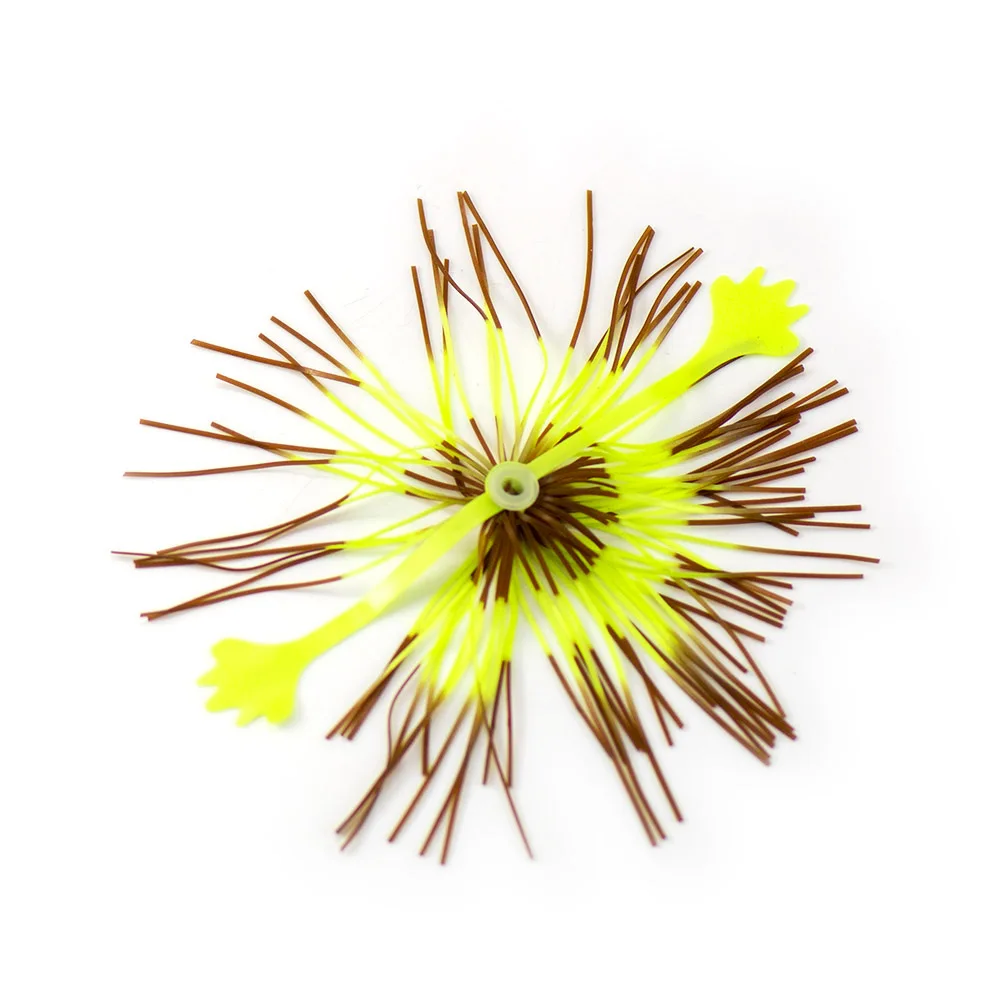 COUNTBASS 6 uds falda de goma de silicona reemplazo de remolque para cebo de rana pulpo Madai calamar Jigging Señuelos de Pesca - imagen 4