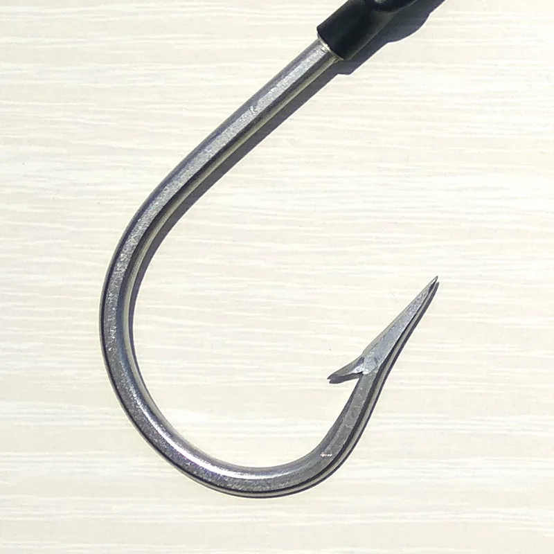 Anzuelos de asistencia para pesca, juego de señuelos de arrastre de rodapiés, Marlin, atún, Pakula, 6/0, 8/0, 10/0, 12/0, 5 uds. - imagen 4