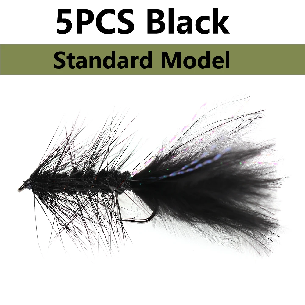 5pcs standard  black
