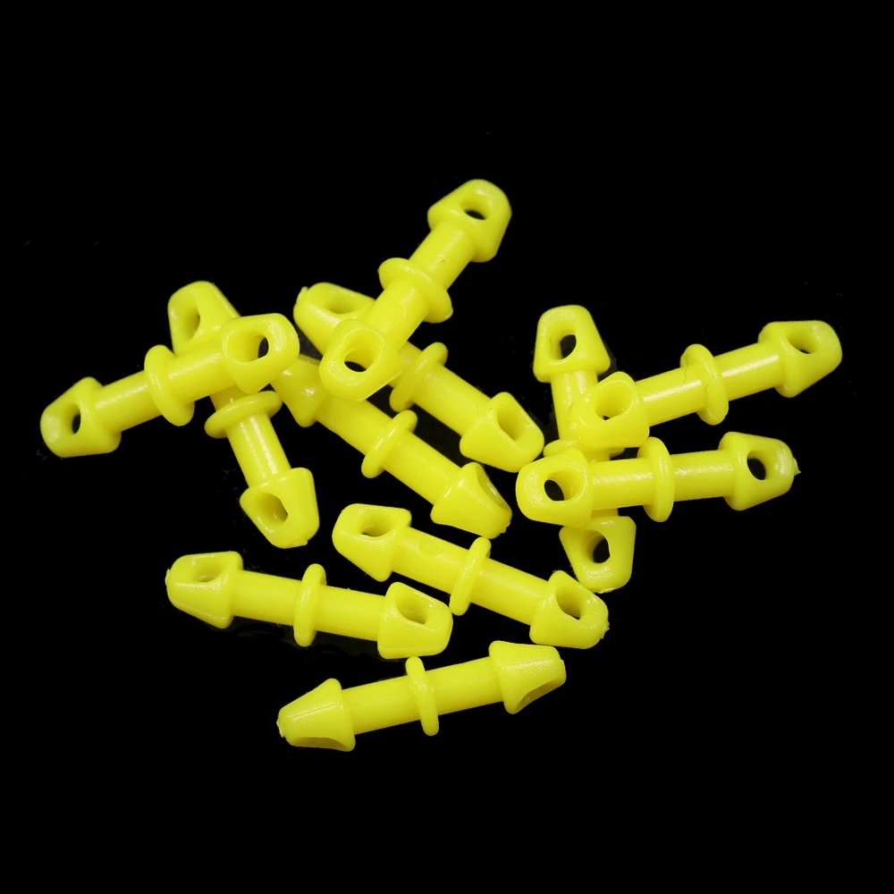 Bimoo-piezas fijas de goma para pargo, anzuelo de pesca de agua salada, señuelo de cabeza, 20/50 Uds. - imagen 5