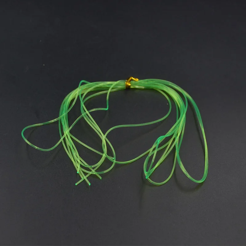 1,0mm/0,8mm 3 metros atado de moscas ninfa costilla de vidrio moscas Material del cuerpo 8 colores vidrio mágico redondo envoltura de cuna en V zumbadores más grandes - imagen 4