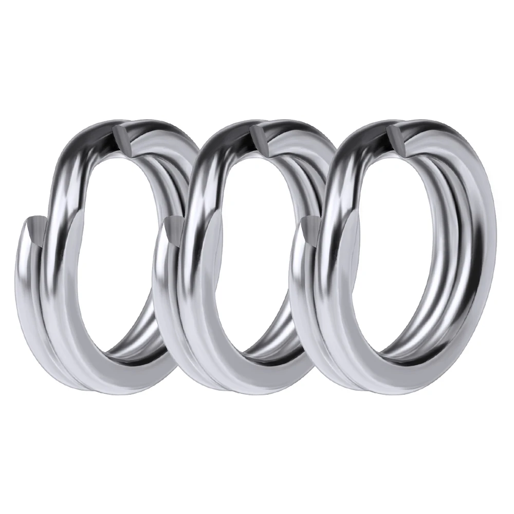 Anillos de acero inoxidable – Doble bucle abierto para pesca - imagen 4