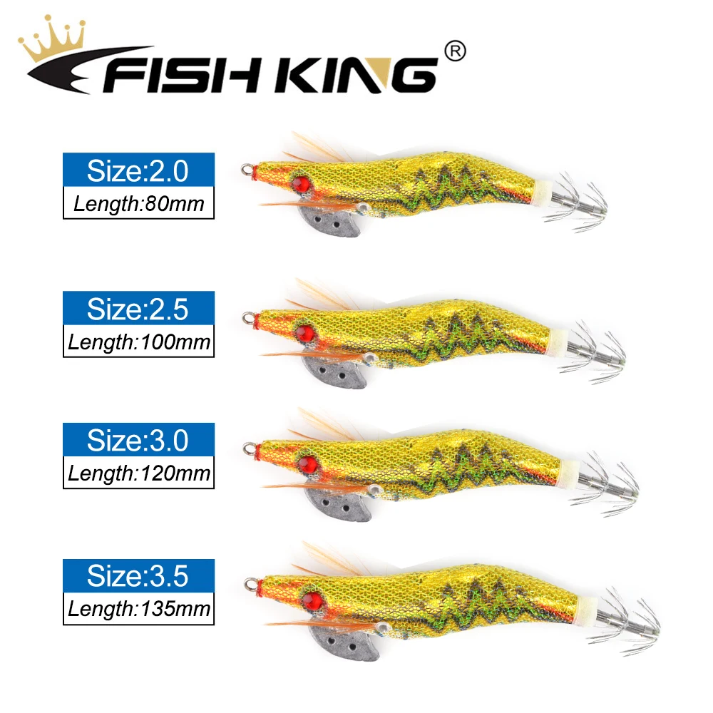 Señuelo de pesca JIg Sinker 2 # 2.5 # 3 # 3.5 #   Plantillas de anzuelo de calamar, pulpo marino, sepia, camarones, ojos 3D, señuelos luminosos - imagen 2