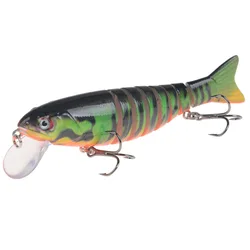 Wobbler articulado para lucio – accion natante