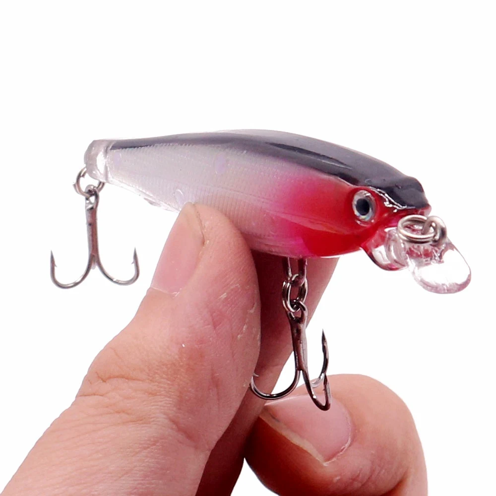 Señuelo de Pesca de pececillos, cebo Artificial Wobbler de 7,5g y 8cm, Crankbait japonés para carpa, Lucio, aparejos de Pesca, 1 unidad - imagen 4